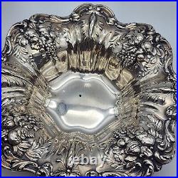 Reed & Barton Francis I Sterling Silver Floral Ornate Bowl 8 308 Grams