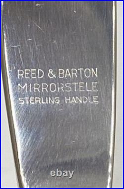 Reed & Barton Francis I Sterling Silver Handle Dinner Knives 2pc Set 9