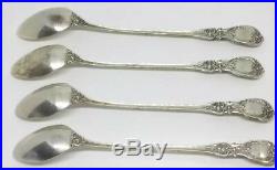 Reed & Barton Francis I Sterling Silver Ice Tea Spoons 7 3/4in. Set Of 4