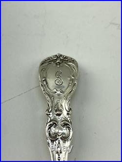 Reed & Barton Francis I Sterling Silver Iced Tea Spoons Set of 12, Monogramed