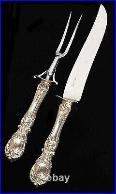 Reed & Barton Francis I Sterling Silver Large Roast 13 5/8 Carving 2 Piece Set