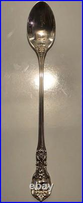 Reed & Barton Francis I Sterling Silver Long Handled Spoon 7.5 No Monogram