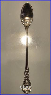 Reed & Barton Francis I Sterling Silver Long Handled Spoon 7.5 No Monogram