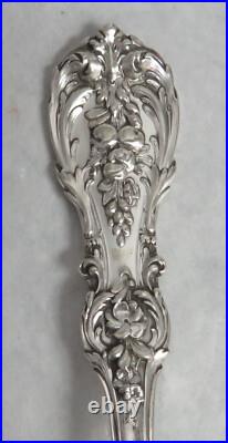 Reed & Barton Francis I Sterling Silver New 8 1/4 Open Pierced Tablespoon