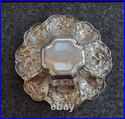 Reed & Barton Francis I Sterling Silver Nut Dish, Fruit Variant X569