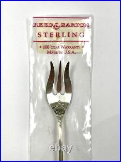 Reed & Barton Francis I Sterling Silver Olive/pickle Forks Pair No Mono
