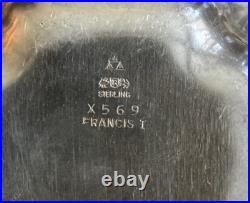 Reed & Barton Francis I Sterling Silver Pedestal Dish X568 396g