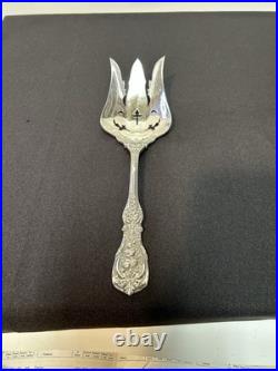 Reed & Barton Francis I Sterling Silver Pierced Serving Fork