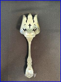 Reed & Barton Francis I Sterling Silver Pierced Serving Fork