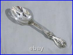 Reed & Barton Francis I Sterling Silver Pierced Serving Spoon 8 1/4 -old Mark