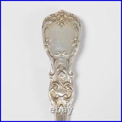 Reed & Barton Francis I Sterling Silver Pierced Serving Spoon 8.25L Antique