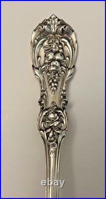 Reed & Barton Francis I Sterling Silver Pierced Serving Spoon Flatware Old Mark