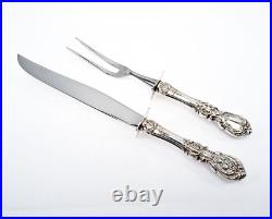 Reed & Barton Francis I Sterling Silver Roast Carving 2 Piece Set