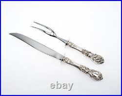 Reed & Barton Francis I Sterling Silver Roast Carving 2 Piece Set