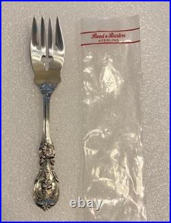 Reed & Barton Francis I Sterling Silver Salad Fork 6-1/8 No Mono 41gr NOS