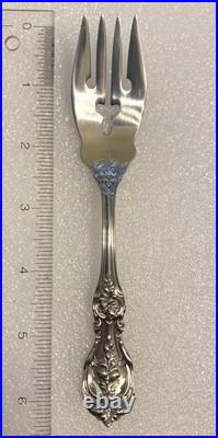 Reed & Barton Francis I Sterling Silver Salad Fork 6-1/8 No Mono 41gr NOS