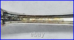 Reed Barton Francis I Sterling Silver Salt Spoon Genuine Limpet Shell Bowl 32.8g