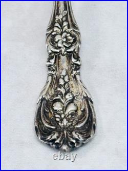 Reed Barton Francis I Sterling Silver Salt Spoon Genuine Limpet Shell Bowl 32.8g