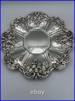 Reed & Barton Francis I Sterling Silver Sandwich Plate X569 11 1/2 536g