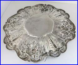 Reed & Barton Francis I Sterling Silver Sandwich Serving Plate X569 541g