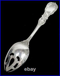 Reed & Barton Francis I Sterling Silver Sealed New 8 1/4 Pierced Tablespoon
