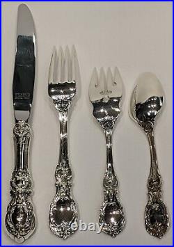 Reed & Barton Francis I Sterling Silver Service for 6, 30 Pieces with Chest