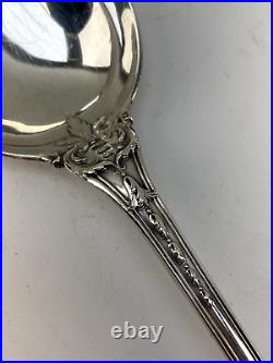 Reed & Barton Francis I Sterling Silver Stuffing Spoon with Button, Monogramed