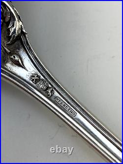Reed & Barton Francis I Sterling Silver Stuffing Spoon with Button, Monogramed