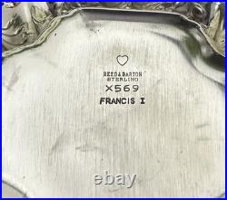 Reed & Barton Francis I Sterling Silver Vegetable Bowl X569 8 Footed