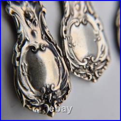 Reed & Barton Francis I Sterling Silver flat Butter Spreaders 5.75 set of 4