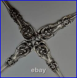 Reed & Barton Francis I Sterling Silver flat Butter Spreaders 5.75 set of 4