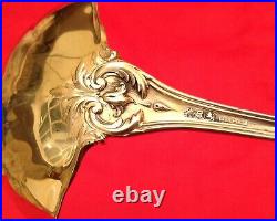 Reed & Barton Francis I Sterling Soup Ladle Pat. 1907 Gilded Bowl Rare Piece