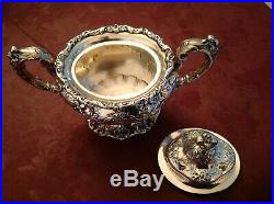 Reed & Barton Francis I Sterling Sugar Bowl For Tea Coffee Set