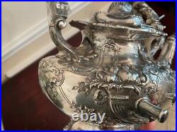 Reed & Barton Francis I Sterling Tea Kettle On Stand Rare