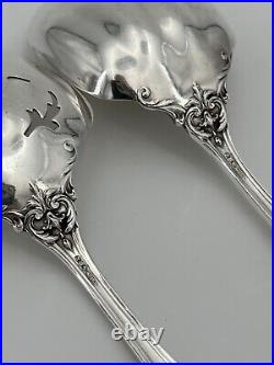 Reed & Barton Francis I Sterling Two Pc Salad Set 9 1/2 Old Mark No Mongram
