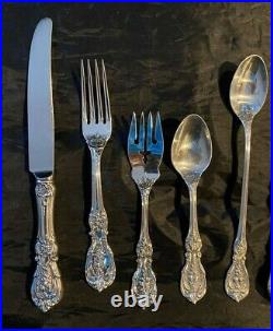 Reed & Barton Francis I Sterling set For 4 with 5 pieces WITH ICE TEASPOONS
