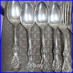 Reed& Barton Francis I Sterling silver flatware 20 Pieces service for 4 863 gr