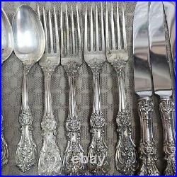 Reed& Barton Francis I Sterling silver flatware 20 Pieces service for 4 863 gr