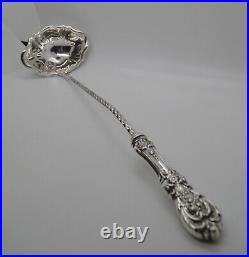 Reed & Barton Francis I Twisted Handle All Sterling Silver Punch Ladle 16