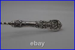 Reed & Barton Francis I Twisted Handle All Sterling Silver Punch Ladle 16