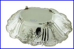 Reed & Barton Francis I X568F 925 Sterling Silver Footed Centerpiece Dish 15.5