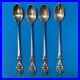 Reed & Barton Francis Lot of Four 7-1/2 Sterling Silver Tea Spoons no mono