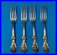 Reed & Barton Francis Lot of Four 7-1/4 Sterling Silver Forks no mono