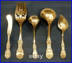 Reed + Barton, Francis i, Old Mark SOLID STERLING SILVER 5 Serving Pieces