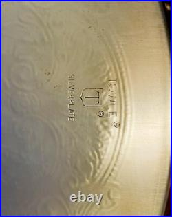 Reed & Barton KING FRANCIS Silverplate Coffee/Tea Pot Set & TOWLE Tray 7 Pc