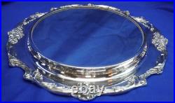 Reed & Barton King Francis 1627 Punch Bowl with #1666 Plateau & 12 Punch Cups B19