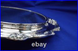 Reed & Barton King Francis 1627 Punch Bowl with #1666 Plateau & 12 Punch Cups B19