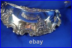 Reed & Barton King Francis 1627 Punch Bowl with #1666 Plateau & 12 Punch Cups B19