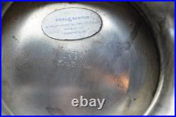 Reed & Barton King Francis 1627 Punch Bowl with #1666 Plateau & 12 Punch Cups B19