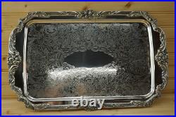 Reed & Barton King Francis #1646- 19 x 12 TRAY Brand NEW in BOX (S31)